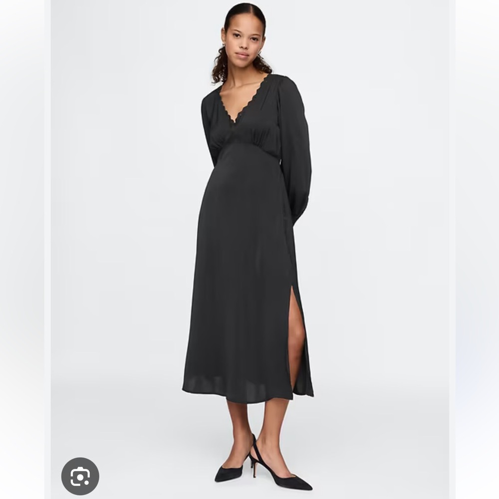 GAP Satin Empire Dress